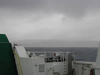 View back to Brac from the ferry