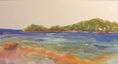 Colours of the water