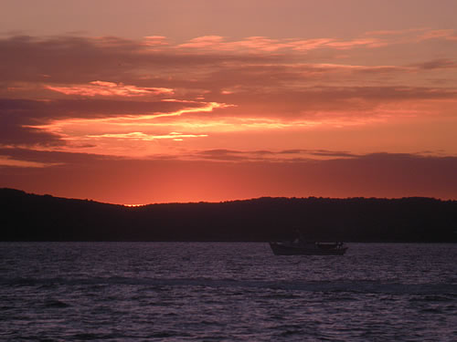 solta_sunset Sunset over Šolta
