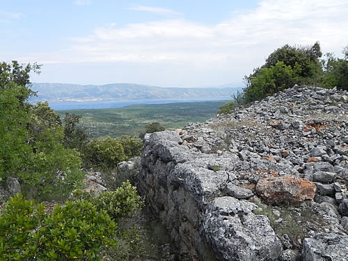Stone walls with a view
