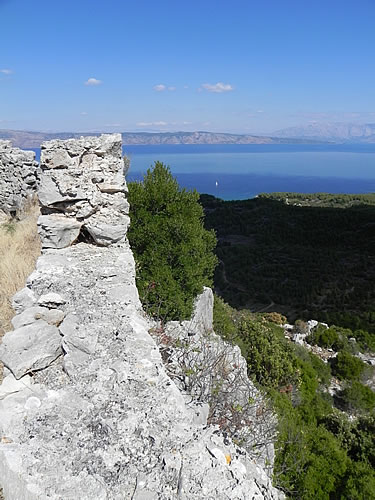 Outer wall of Galešnik