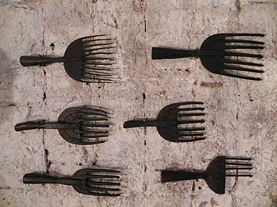 Tridents for spear fishing