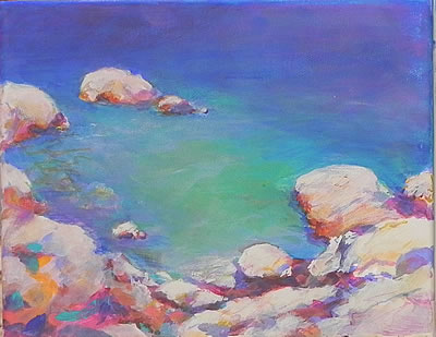 Painting rocks #1