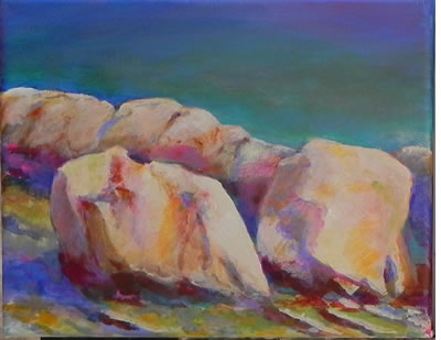Painting rocks 3