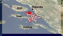 Analysis of the Makarska-Hvar earthquakes in 1962