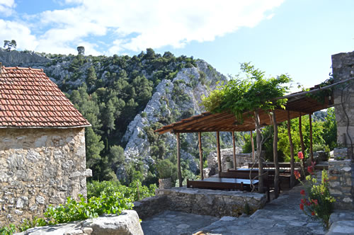 The terrace of the Stori Komin