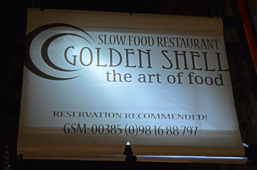 Golden Shell - the art of food!