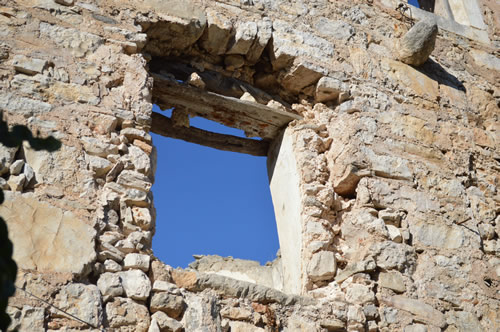 Empty window and blue sky!