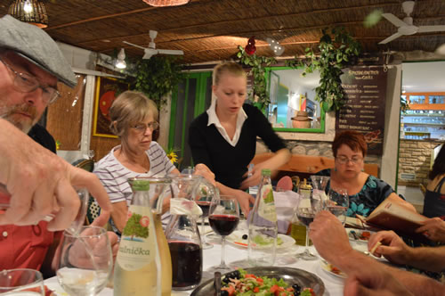 Dinner at Dva Ribara