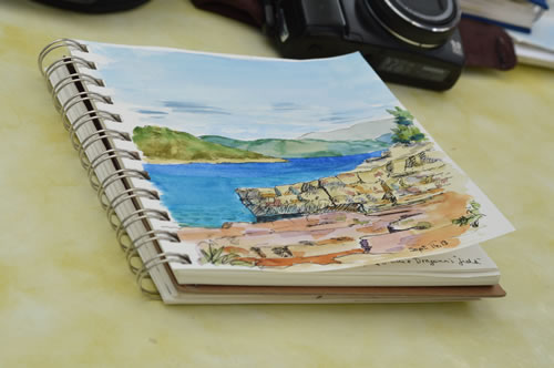 A lovely painting from the week