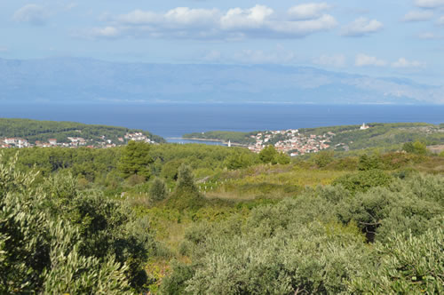 The glorious view over Jelsa