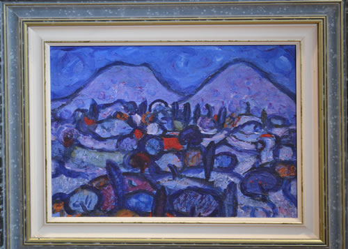 Night Landscape by Đuro Pulitika