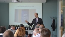 Saša Špiranec guides us through a tasting of the 2011 harvest