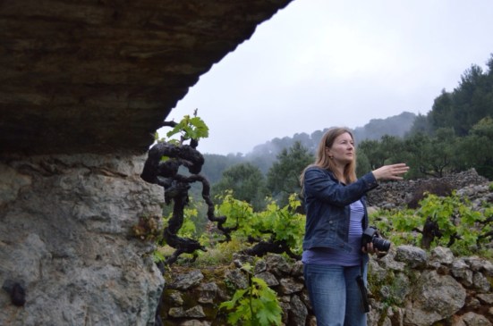 Ivana Carić takes us on a guided tour of their vineyards