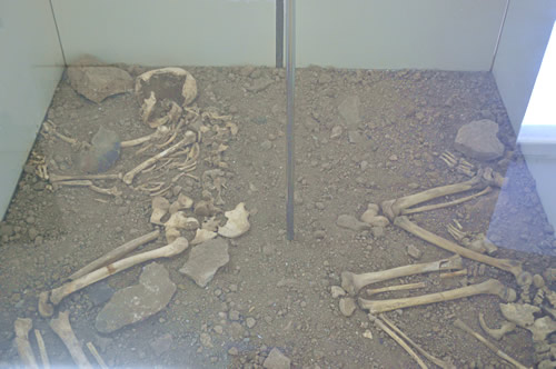 Skeletons from Vela Spila