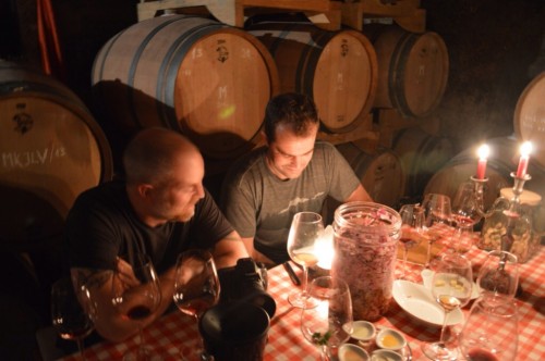 Michael Newsome and Eric Danch from Blue Danube Wine