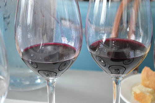 Comparing red wines - Teran and Refošk