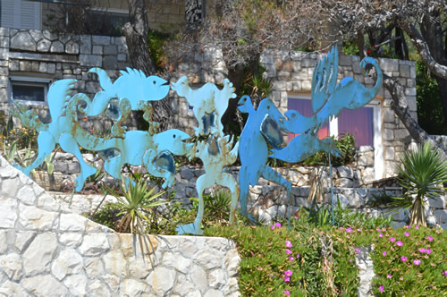 Artwork, Villa Meneghello