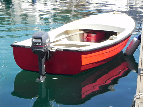 Red dingy