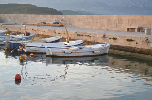 Boats in Lumbarda