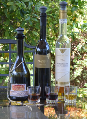 Prošek tasting lineup