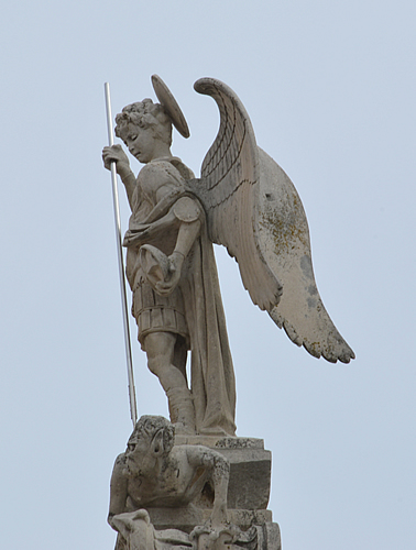 Angel on the roof