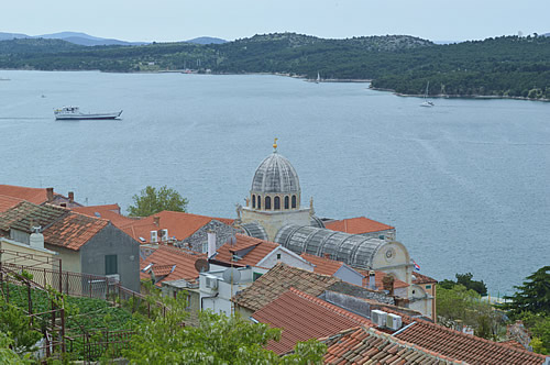 Sibenik and the harbour