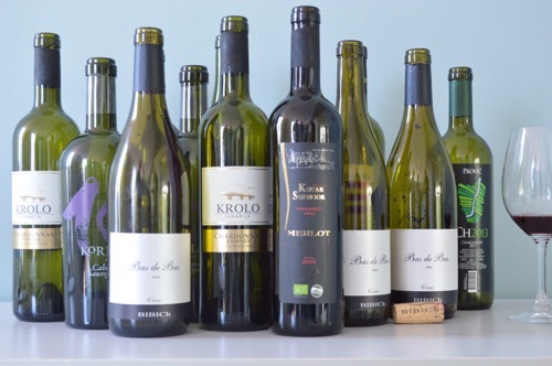 Wine selection