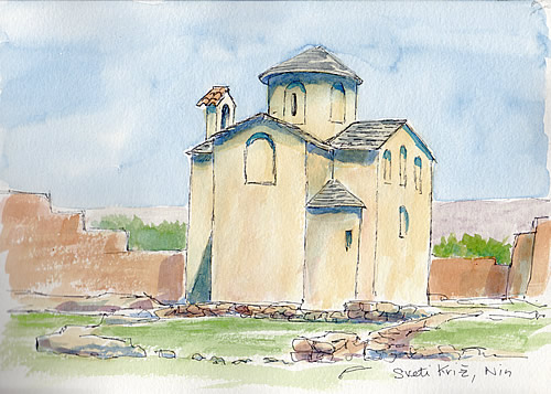 Sketch - Sveti Križ, Holy Cross