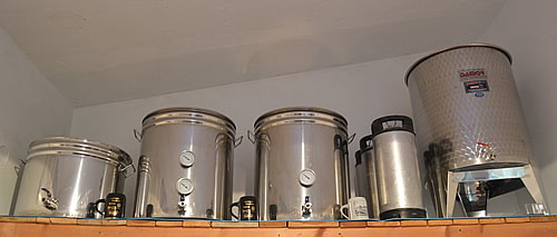 Brewing tanks
