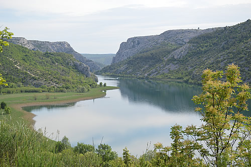 View back to Visovac lake