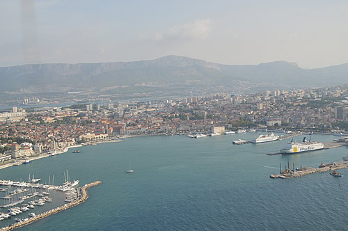 Split harbour - oh so close