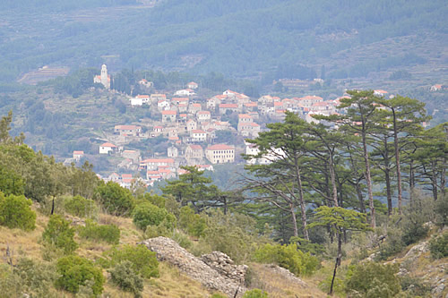 View towards Vrisnik