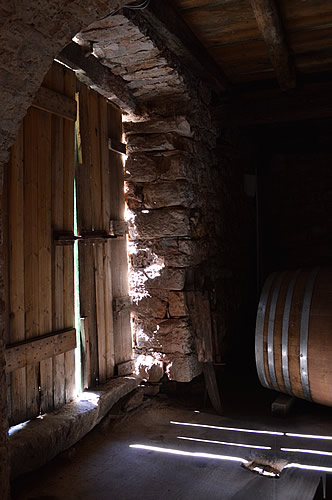 Door to the barrel room