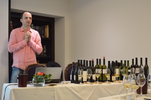 Saša Špiranec guides us through a tasting of big whites from Croatia