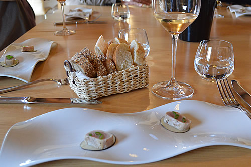 Debit 2015 with Bonito tataki, black radish and spring onion