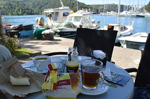 Breakfast with a view