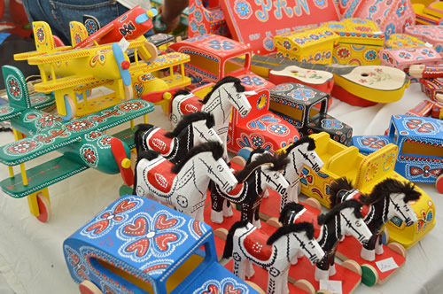 Handmade wooden toys