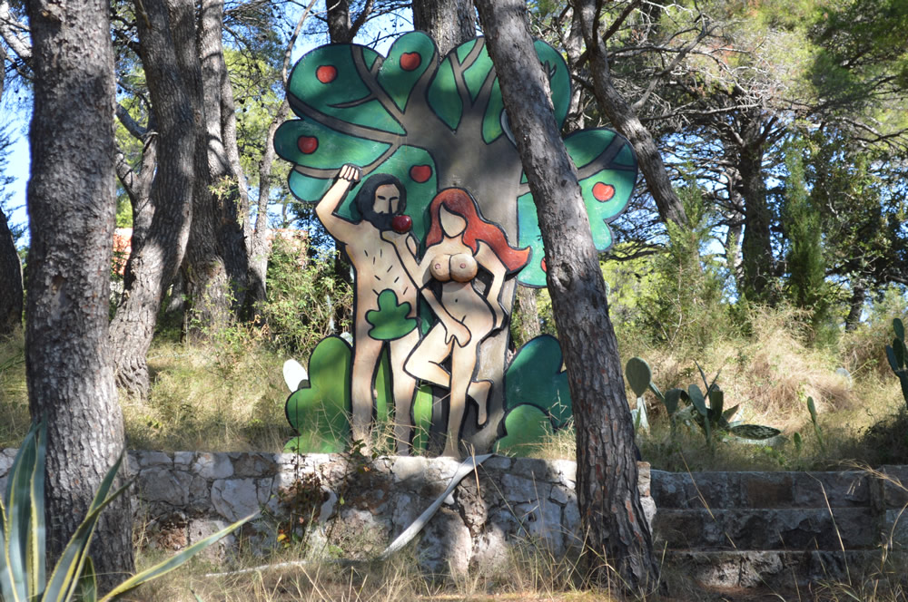 Adam & Eve among the trees