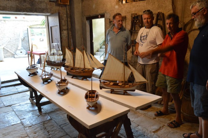 Opening of model boat exhibition