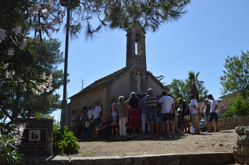 Service at Sv Petar