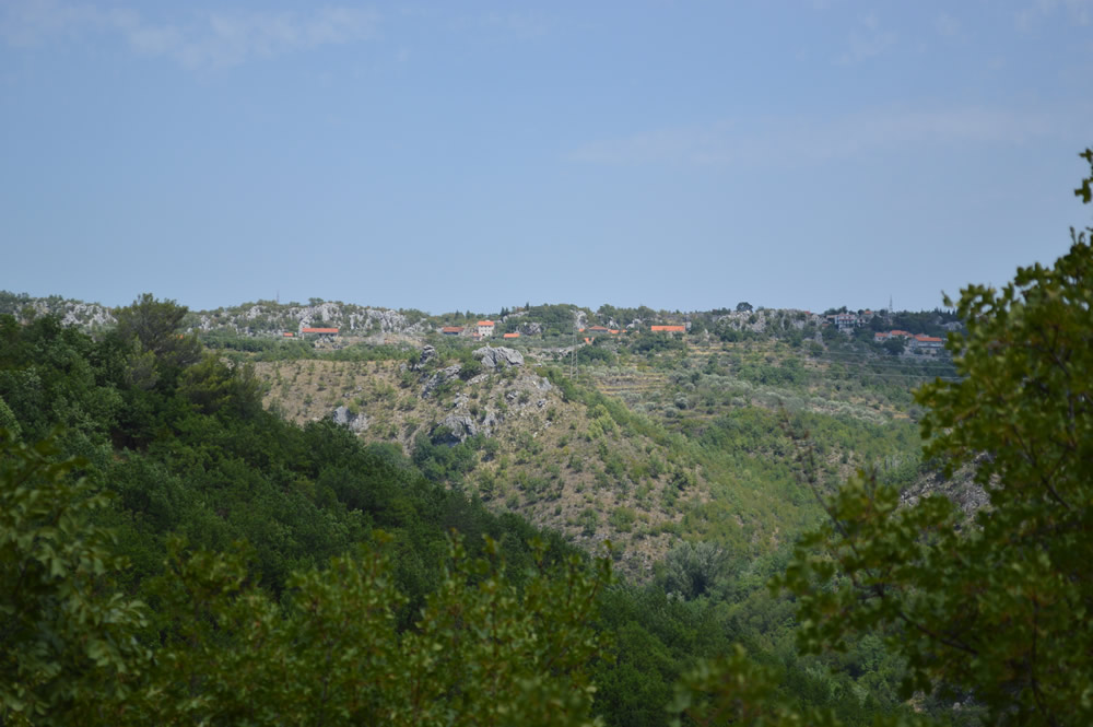 Plateau above the Cetina