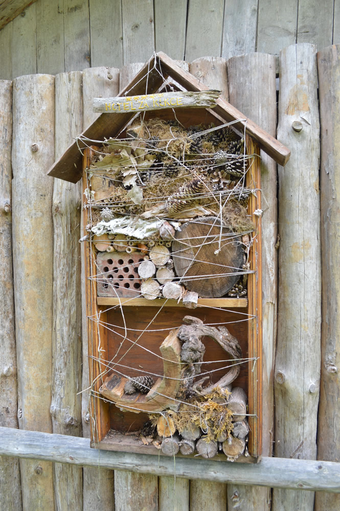 Bug hotel in Rastoke /Slunj