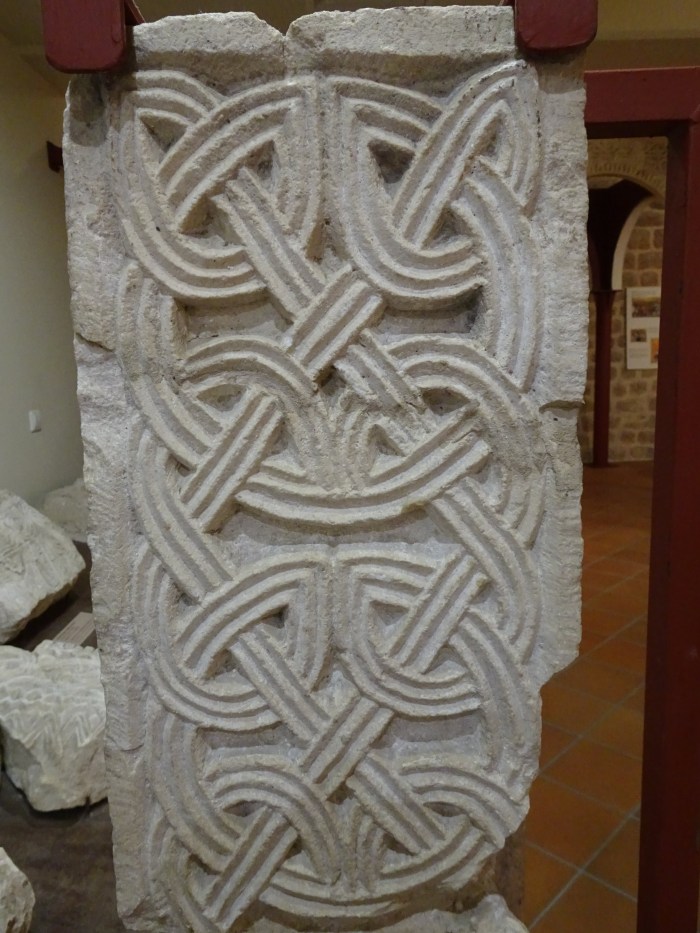 Pilaster from St Peter the Great, 9/10th century