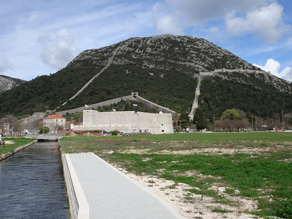 Ston is well protected