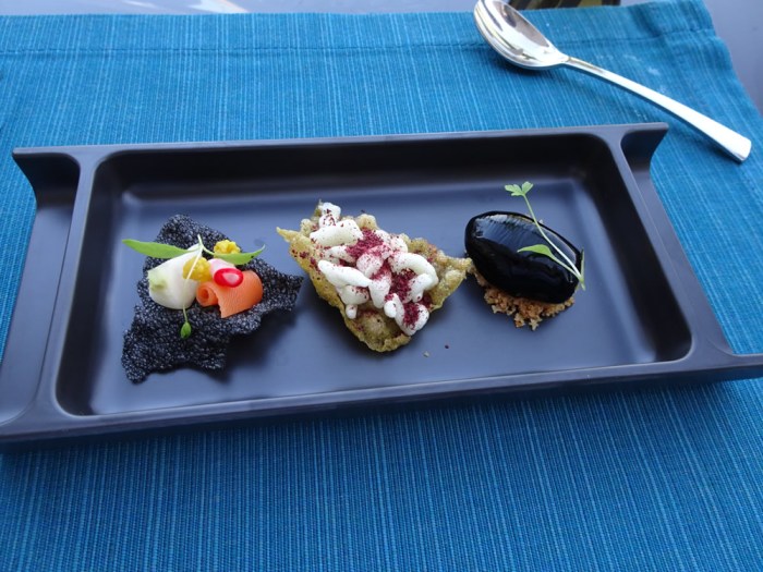 Amuse bouche veggie selection