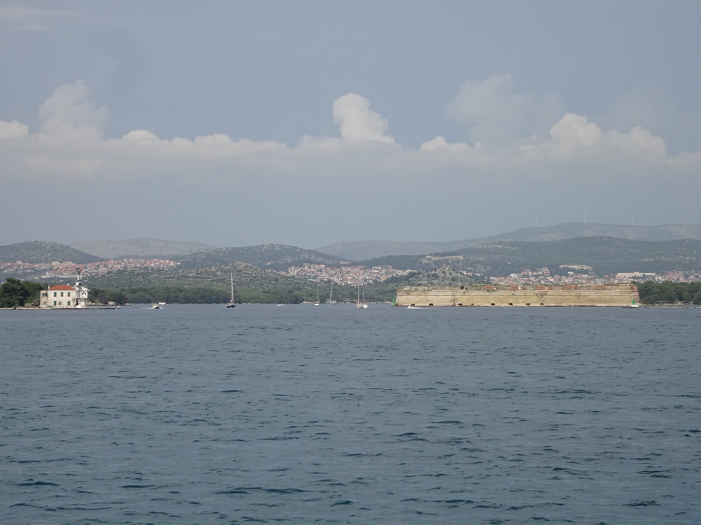 Entrance to the channel