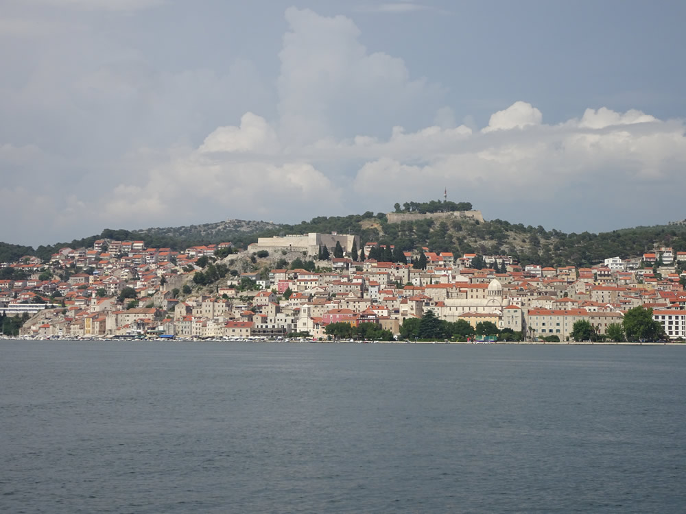 Approach to Šibenik