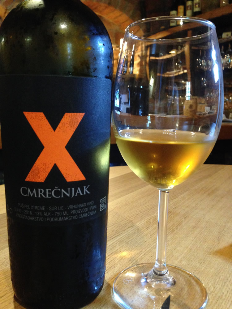 Orange Pušipel - what a wine!