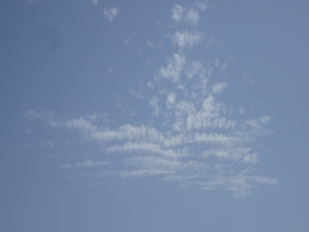 Sailing ship in the sky!